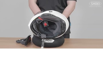 [ SHOEI Official ] How to remove and attach the TYPE-R cheek pads