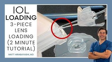 Three-Piece IOL Lens Loading Tutorial in Two Minutes