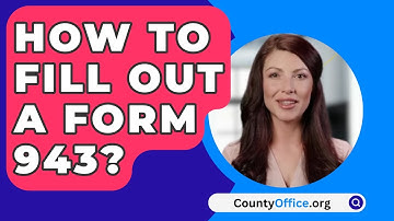 How To Fill Out A Form 943? - CountyOffice.org