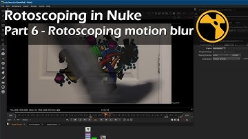 Nuke Rotoscoping - Part 6 - Rotoscoping Motion Blur | Nuke Tutorial