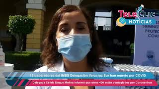 15 Trabajadores Del Imss Delegación Veracruz Sur Han Muerto Por Covid