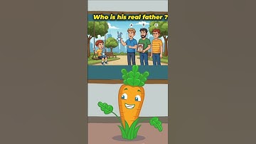 Can You Find the Real Father? 😲 | Brain Teaser Game #shorts | logic puzzle riddle