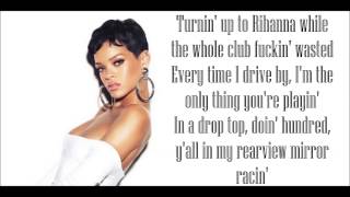 Video thumbnail of "Rihanna - Bitch Better Have My Money (Lyrics)"