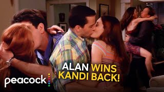 Two and Half Men | Alan Gets Back Together With Kandi and Charlie Is Dating Her Mom