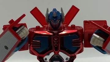 Car Robots Fire Convoy (Base and Super) Stop Motion