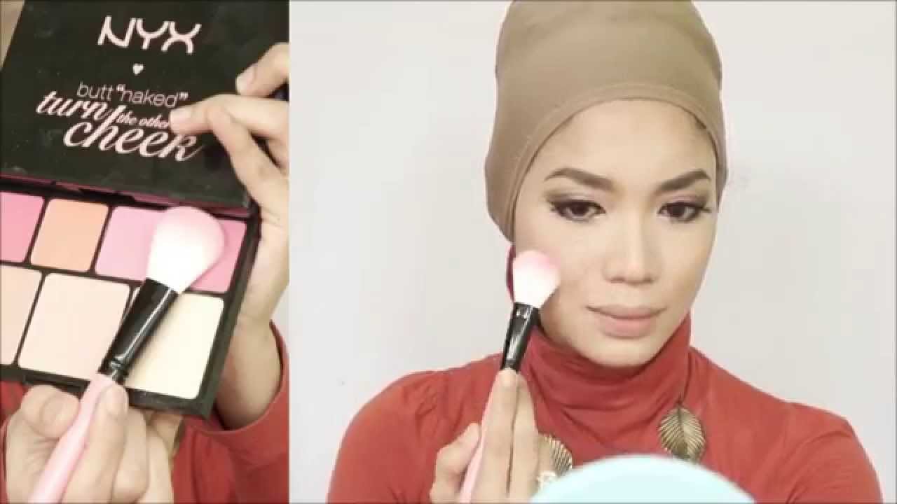 Kerja Itu Main 2015 Bunga Nirwana Makeup Hijab Tutorial Tips