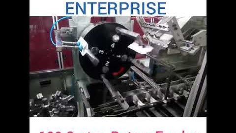 CARTONING  MACHINE  WITH  ROTARY  FEEDER