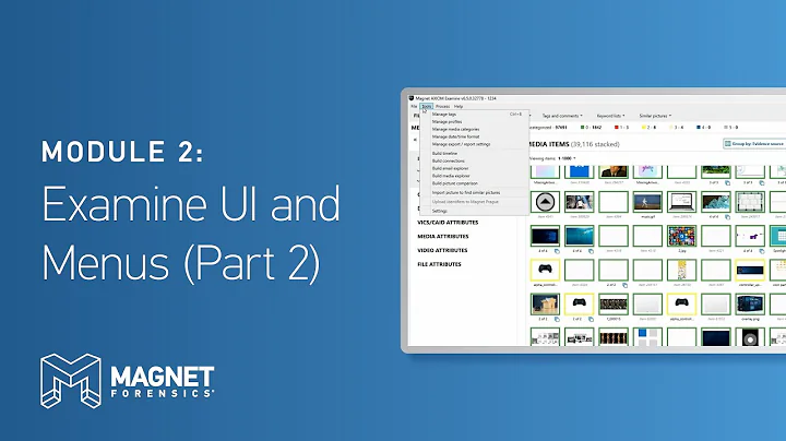 Module 2: Examine UI & Menus (Part 2)