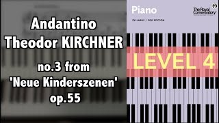 Andantino (op.55, no.3) by T. Kirchner