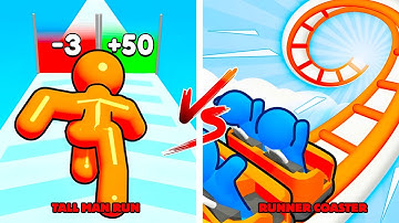 Tall Man Run VS Runner Coaster 🦵🎢 Max Level Gameplay Walkthrough Android iOS Update D6P4