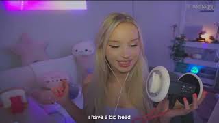 Relaxing with veronika / (No Talking/Whispers Only) ASMR Stream with Veronika/ veronika ASMR