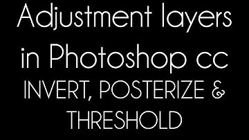 Pre wedding Photo Editing in Photoshop | Invert, posterize and threshold adjustment layer | Ep 20