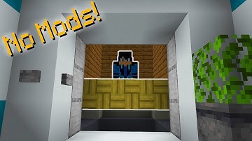 I Made a 100% Smooth Elevator in Vanilla Minecraft!