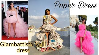 how to make paper dress#diypaperdress #newspaperdress #avantgarde #paperdresschallange#DIYidea#dress