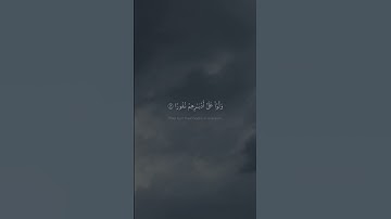 وَإِذَا ذَكَرۡتَ رَبَّكَ فِی ٱلۡقُرۡءَانِ _ محمد صديق المنشاوي _ سورة الاسراء #القرآن_الكريم