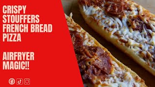 🍕 Air Fryer Magic: Crispy Stouffer's French Bread Pizza Tutorial! 🍕