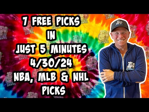 NBA, MLB, NHL Best Bets for Today Picks & Predictions Tuesday 4/30/24 