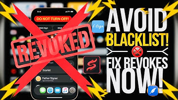 Avoid Blacklist & Revokes on iPhone | Install IPA Files Safely in iPhone & iPad with ESign/Scarlet