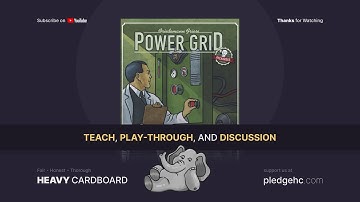 Power Grid (recharged) - 5p Teaching, Play-through, & Round table by Heavy Cardboard