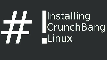 Installing CrunchBang
