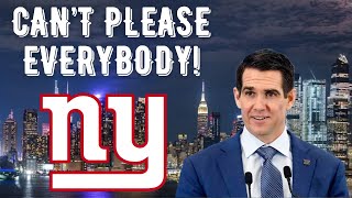 New York Giants | Can't Make Everyone Happy!