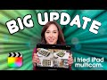 Final Cut Pro for iPad Update! I tried Live Multicam. Here&#39;s what I think.