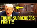 Trump QUIETLY SURRENDERS as TOP ATTORNEYS get FIRED