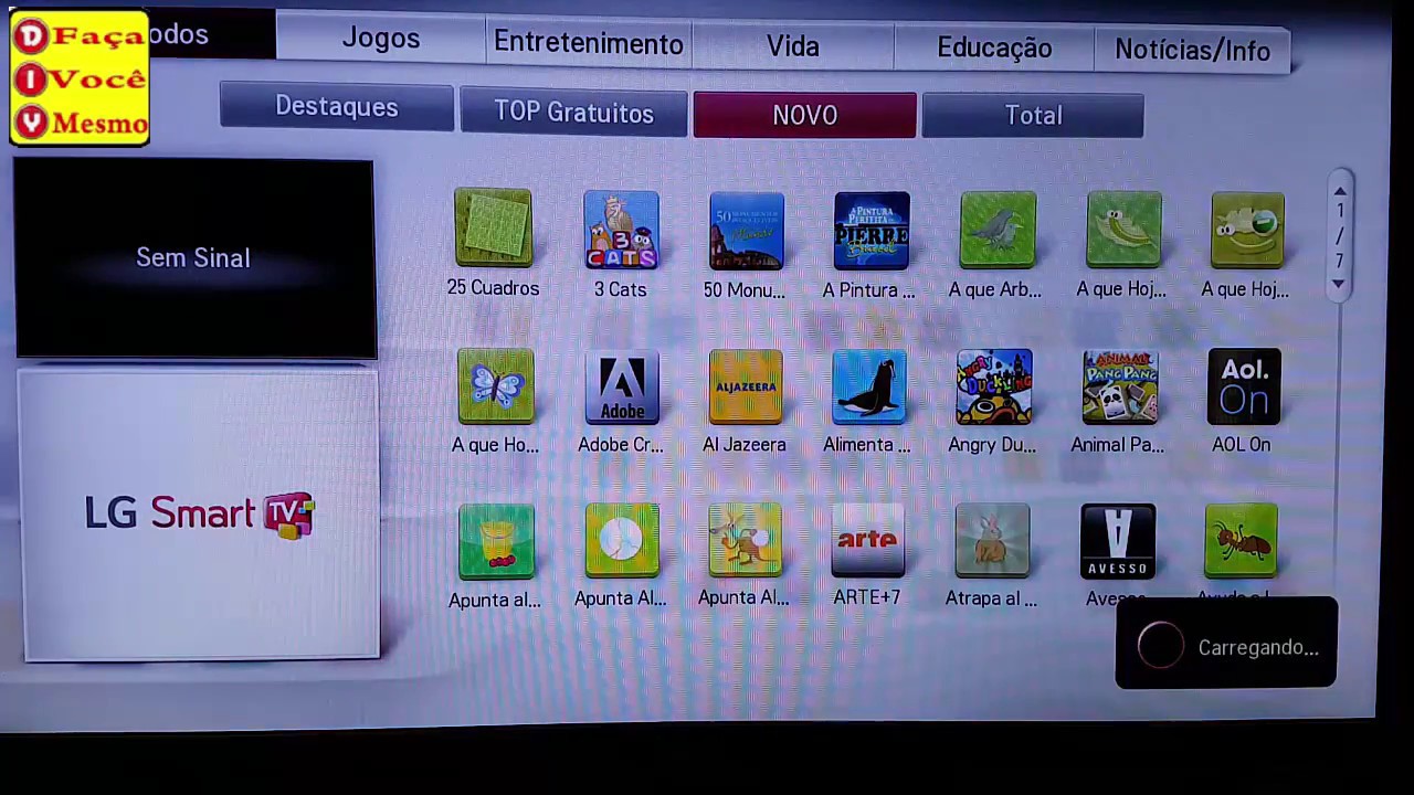 Como instalar app Smart TV via pendrive?