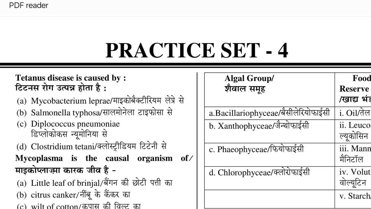 GIC BIOLOGY 2026  ||UP TGT-PGT Biology ||Practice Set 2026 (Latest Pattern)