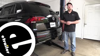 etrailer | Curt TConnector Vehicle Wiring Harness Installation  2021 Volkswagen Tiguan