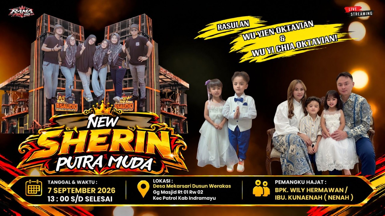 LIVE SINGA DANGDUT SHERIN PUTRA MUDA / HAJATNYA BAPAK WILY HERMAWAN & IBU KUNAENAH / DESA MEKARSARI