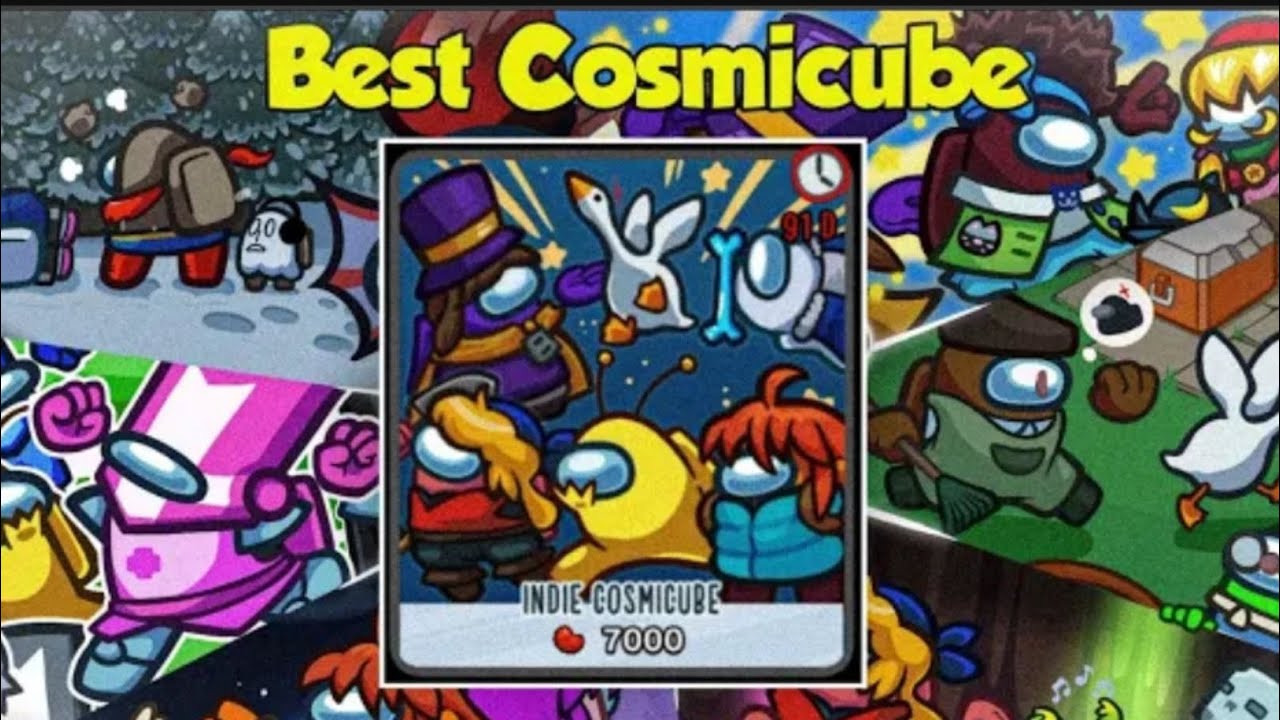 All the cosmetics in the Among Us Indie Cosmicube and how to get