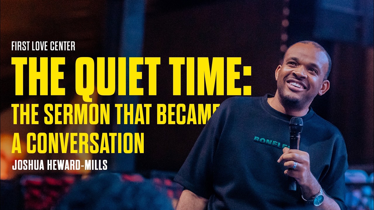 The Quiet Time: The Sermon That Became A Conversation