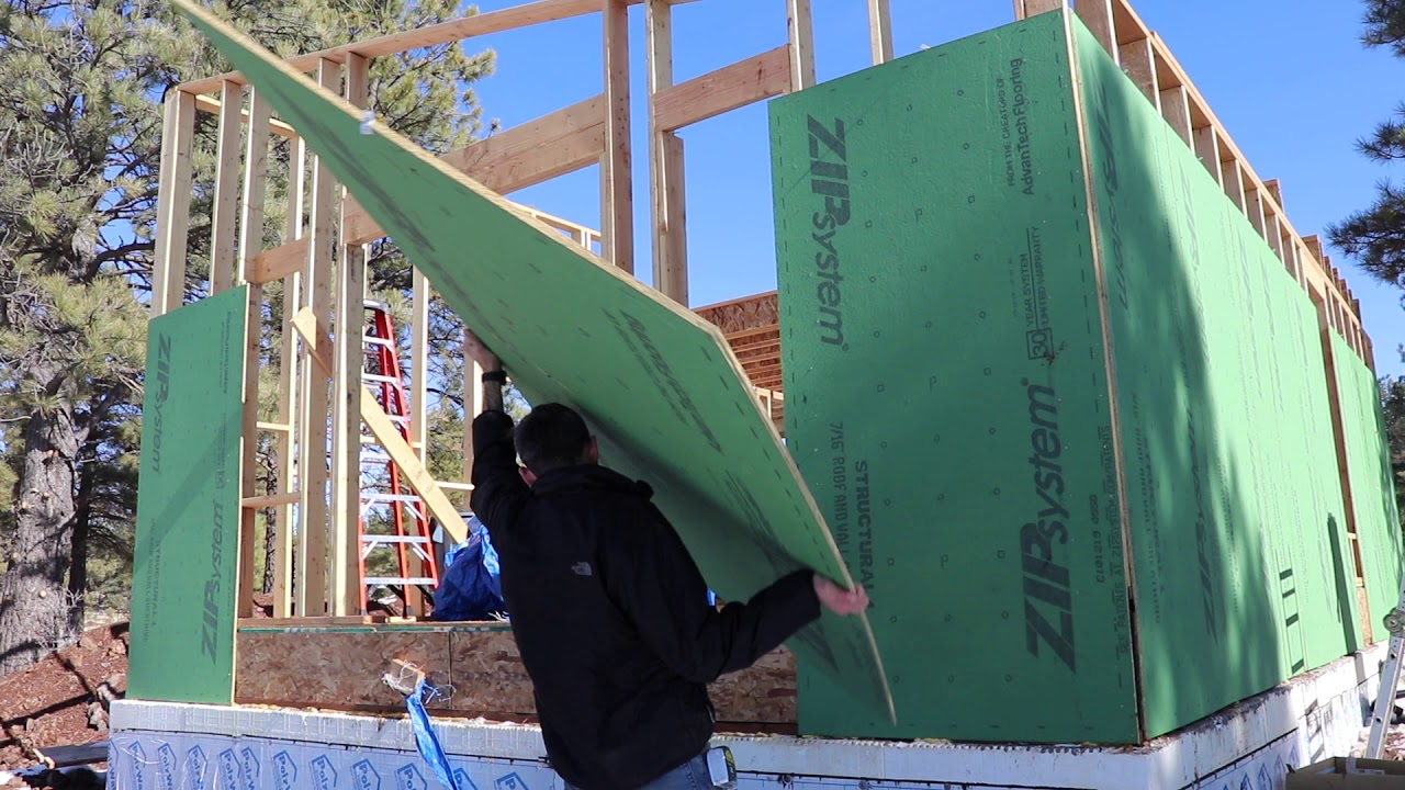 Why We Chose Zip Sheathing Over Tyvek Waterproofing Our House YouTube Why We Chose Zip Sheathing Over Tyvek Waterproofing Our House YouTube