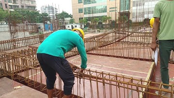 Beam Reinforcement work #construction #rcc #structuralengineering #sitework #civil#engineers #fitter