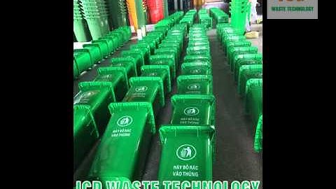 Thùng rác nhựa chất lượng, mẫu mã đẹp, giá gốc