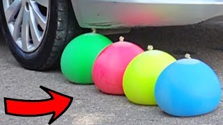 EXPERIMENT: CAR vs BALLOONS