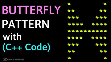 Butterfly Pattern Printing (With C++ Code) | Step-by-Step Explanation | Pattern Printing Programs