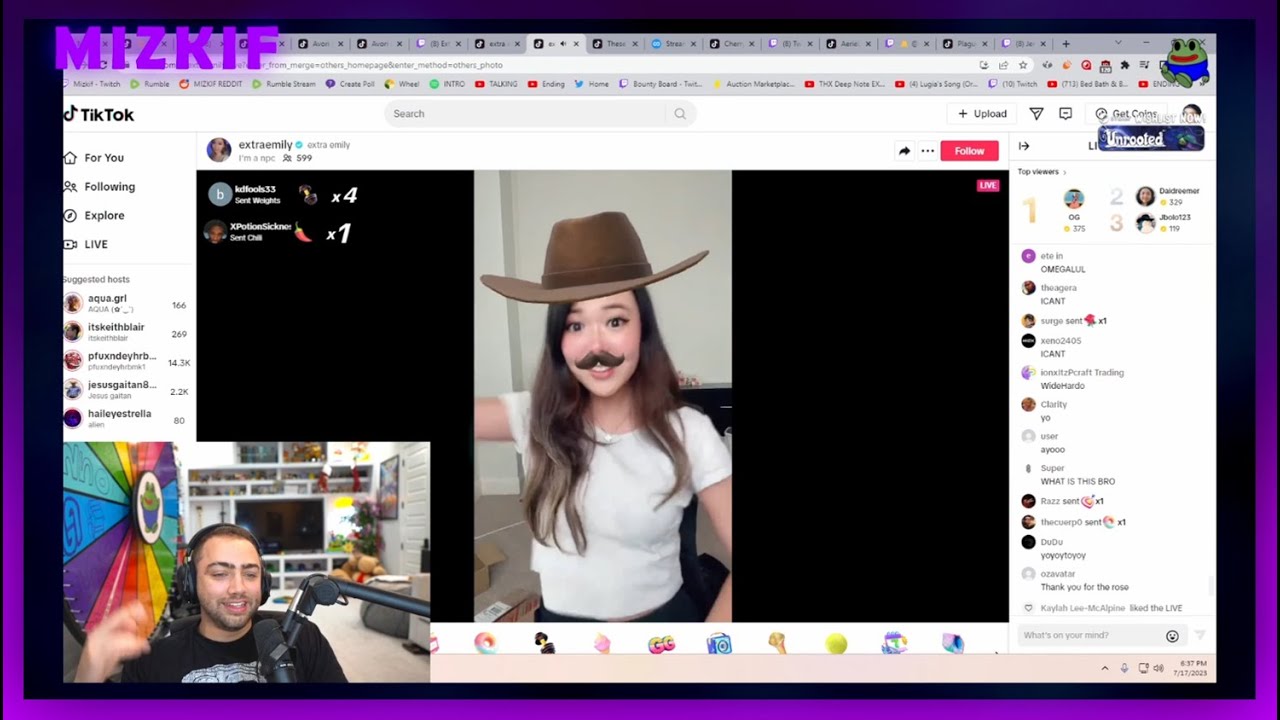 Twitch streamer ExtraEmily joins NPC TikTok trend and fans are actually  impressed - Dexerto