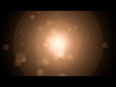 4K Golden Dust Particles Animation Relaxing Meditation Background Screensaver 1 Hour