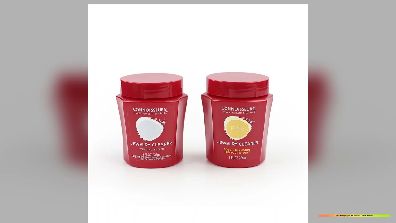 Jewelry Cleaning Solution with Basket for Gold Silver Platinum Precious Stones Cleaner for Jewelry