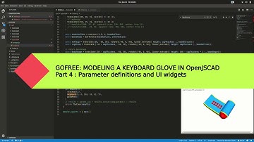 Gofree: creating a 3d printable keyboard glove in jscad (part 4)