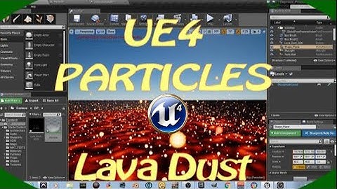 DPTV UE4 Particles Tutorial 1 (Lava Dust)