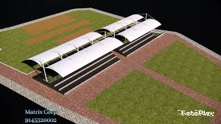 Auditorium tensile membrane structure