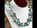 22&quot; Statement Necklace! Turquoise and Sterling Silver 925