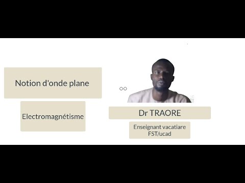 Notion d'onde plane électromagnétique