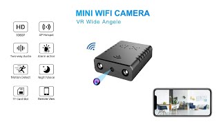 Mini Micro Camera WIFI Motion Detection DVR Remote viewing Suport Night Vision