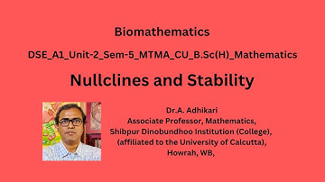 U-2.3 Nullclines and Stability Analysis