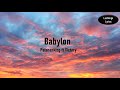 Patoranking - BABYLON [Feat. Victony] (Lyrics Video)