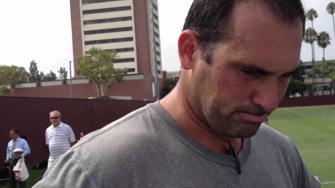 USC OL Coach James Cregg on Stanford